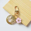 Cute Souvenir Keychain Sakura Cat Hollow Keychain Cartoon Cherry Blossom Cat Keychain Girl Female Cat Pendant Backpack Keychain Cherry Super Store. 