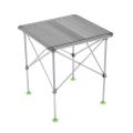 Height Adjustable Folding Table Outdoor Portable Aluminum Alloy Camping Table Desk Furniture Foldable Picnic Table with Carry Bag. 