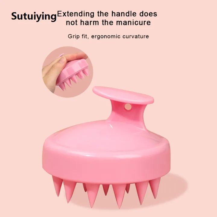Sutuiying%20%E3%80%902025%20Version%E3%80%91%20Silicone%20Shampoo%20Brush%20Massage%20Scalp%20Comb%20Smoothing%20Hair%20Tool%20Hair%20Washing%20Comb%20Bath%20Shower%20Brush%20Salon%20Hairdressing%20Tool%201PC%20-%20Image%204