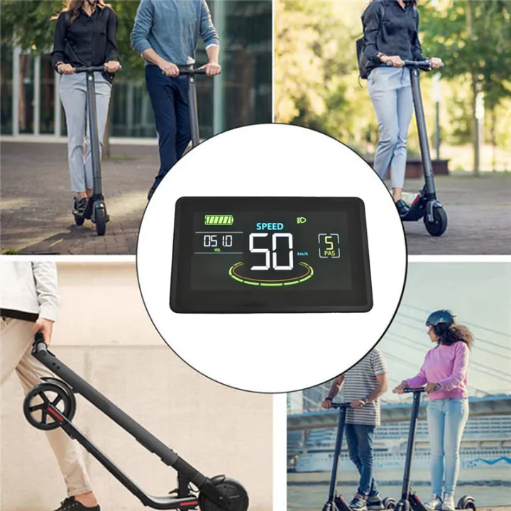 H6C%20Electric%20Bike%20LCD%20Display%20Meter%2024V-60V%20E%20Scooter%20LCD%20Panel%20Color%20Screen%20With%20USB%20UART%20For%20Electric%20Bike%20Replacement%20Parts%20Accessories%20(SM%205PIN)%20-%20Image%205