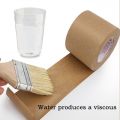 painting tools 30m Kraft Adhesive Masking Paper Tape Professional Water Gummed Tape Packaging Tools Art Supplies For Painting. 