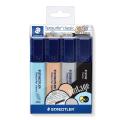 STAEDTLER® Textsurfer Classic 364C Highlighter 4 Set- Vintage. 