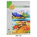 Keep Smiling Water Colour Pad Paper Artist Grade 160 GSM A4. 