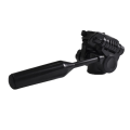 Tripod Head Camera Video Head Hydraulic Fluid Handle 3/8" 1/4"Thread with Quick Release Plate. 