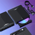 USB 3.0 Type-c External DVD RW CD Drive Burner Reader Player. 