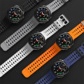NEW Original Strap for Samsung Galaxy watch Ultra 47mm accessories Marine Silicone Sport Bracelet Correa Galaxy watch 7 Ultra Band. 