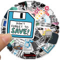 50PCS Cool Engineer Programming Network Coding Hacker MEME Stickers Vinyl DIY Computer Laptop Motorcycle Helmet Car Sticker. 