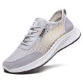 Summer Men's Shoes Breathable Thin Mesh Surface Shoes Men's Mesh Casual Sneakers Mesh Hollow out Deodorant and Lightweight Running Shoes. 
