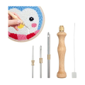 Punch Needle Rug Punch Needle Embroidery Punch Needle Set DIY Craft Needlework Punch Needle for Stitching Applique Durable Easy to Use Good Material. 