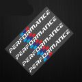 4PCS Car Styling Car Door Handle Car Viny Stickers Performance Decoration. 