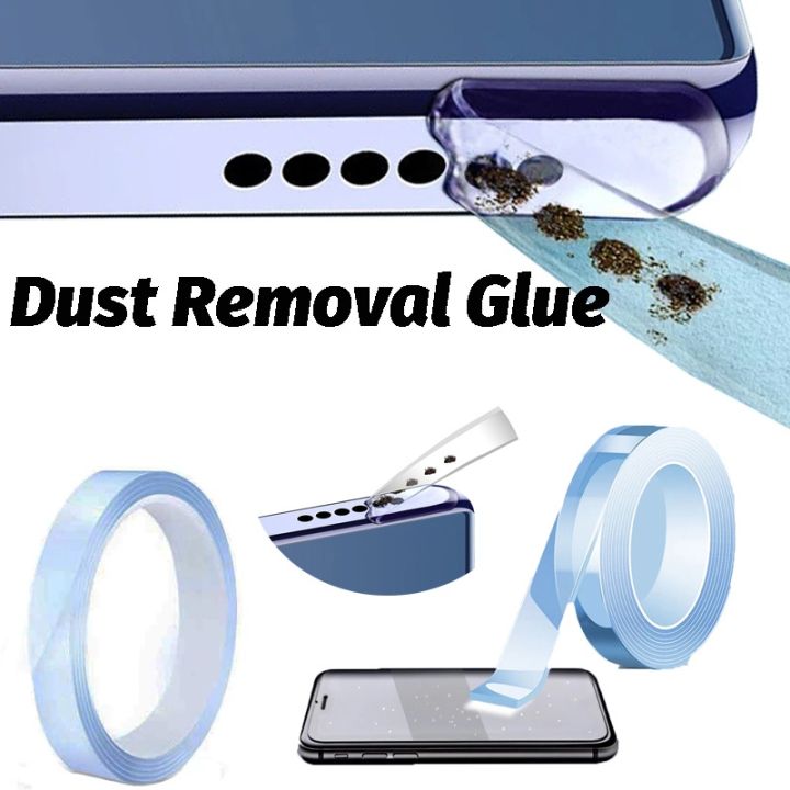 Universal Transparent Mobile Phone Horn Hole Dust Remove Glue ...