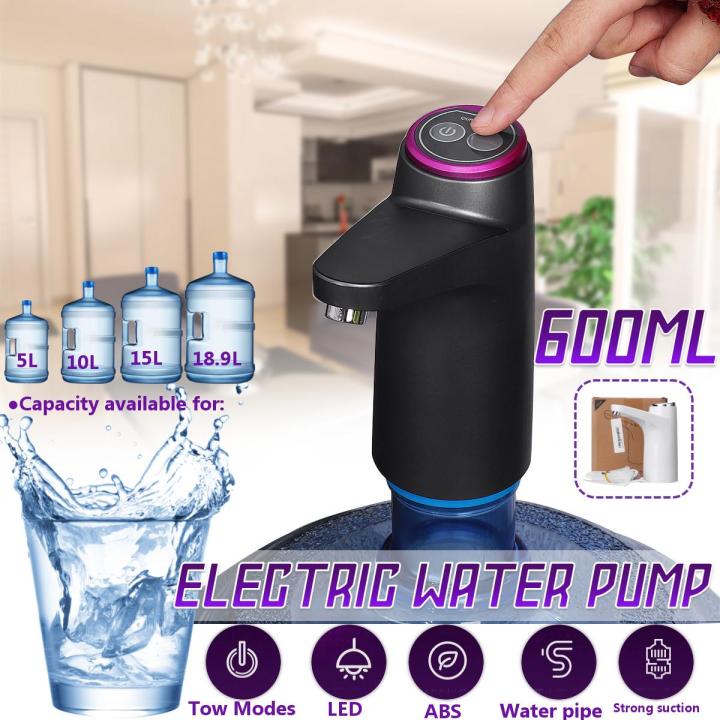 Auto Portable USB Wireless Electric Water Pump Bottle Dispenser ...