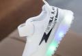 Kids Tennis Spring And Autumn Children LED Sneakers Glowing Shoes Baby Toddler Shoes with Light Up Luminous. 