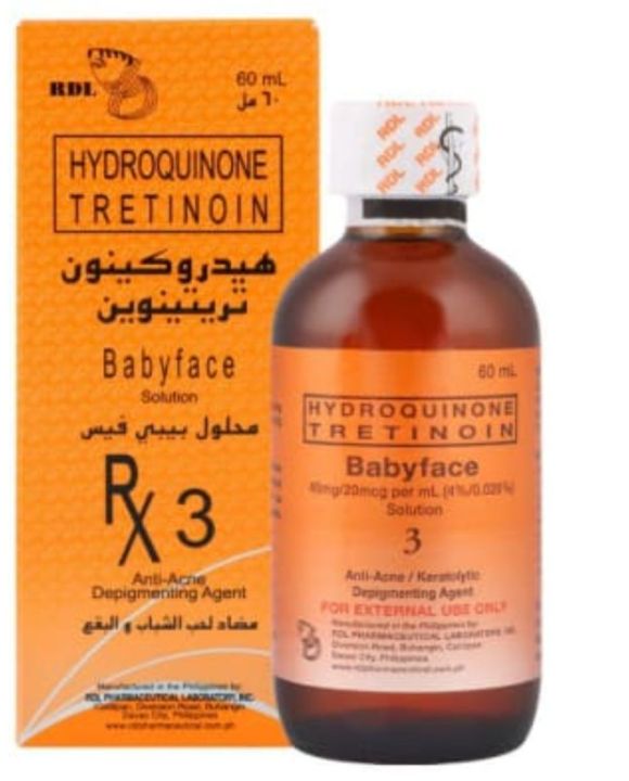 RDL original baby face toner no 3