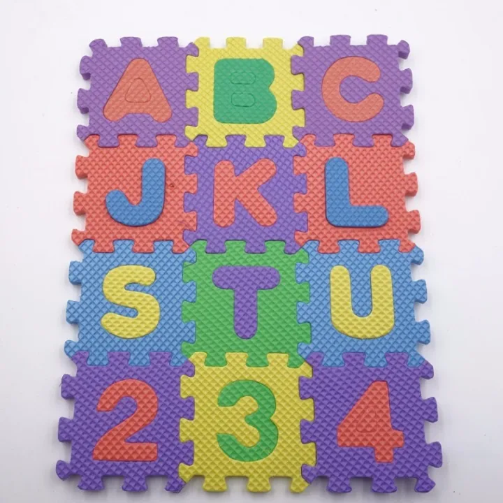36Pcs/Set%20Puzzles%20EVA%20Foam%20Mat%20Alphabet%20Letters%20Numbers%20Puzzle%20Children%20Intelligence%20Development%20Bath%20Water%20Floating%20English%20Alphabet%20Toys%20-%20Image%208