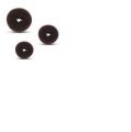 Hair Donut Bun Maker Ring Style -3pcs. 