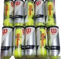 Wilson T4 Titanium All Court Tennis Balls Quality Balls - 3 Balls Per Tin. 