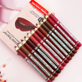 12pc Matte Lip Liners Set, 12 Assorted Colors, Gift Set, Long-Lasting Non-Smudging, Easy Glide Lip Pencil Kit For Lip Contouri. 