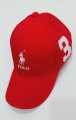 Quality Polo Logo Red Stylish Baseball Cap for Men. 