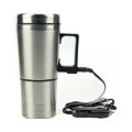 KOKKO Car Hot Water Electric Kettle, 300ml Large Capacity Portable Kettle, Stainless Steel 24V Car Water Boiler For Coffee Tea With Quick Boiling, Heating Cup. 