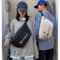 Large Capacity Queen Yibo Shoulder Bag Waist Bag Outdoor Chest Bag Men's Messenger Bag Same Embroidery Sports Japan. 