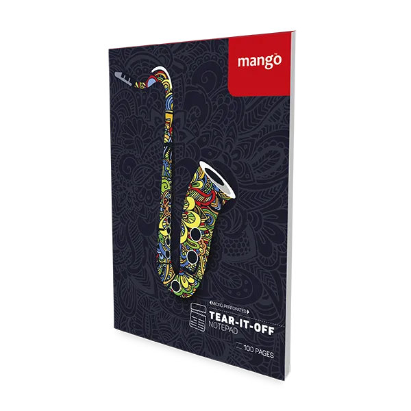Mango A5 Tear-Off Notepad 100Pgs