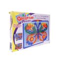 Creative Mosiac Art Bead Craft Set, 296 Pieces. 