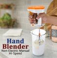 Non Electric Manual Hi-Speed Hand Blender. 