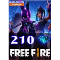 Free Fire 210 Diamonds Direct Top up - [ Only Player ID Required ]. 
