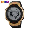 Skmei Waterproof Watch Men HD Display Electronic Watches Sports Run Men's WristWatch Military Mens Reloj Masculino 1068. 