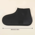Silicone Waterproof Shoe Covers – Reusable, Anti-Slip, and Durable Rain Gear for Men and Women, Stretchable and Easy to Clean. 