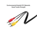 RCA Cable Male to 3 RCA 3.5mm Jack Adapter Audio Aux AV Cable Cord for DVD Player Recorder HiFi VCR TV Stereo 1.5M. 