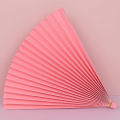Style Solid Color Folding Fan Photography Studio Background Props For Biscuits, Cosmetics, Juice Shooting. 