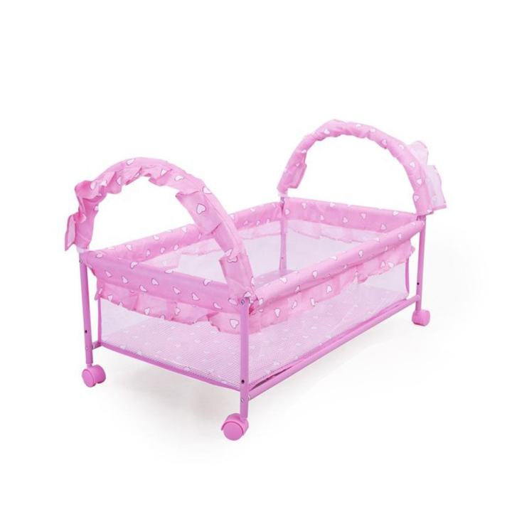 Newborn%20Babies%20Cot%20%7C%20Durable%20Metal%20Frame%20%7C%20Baby%20Swinging%20Crib%20With%20Mosquito%20Net%20%7C%20MD206%20%7C%20-%20Image%204