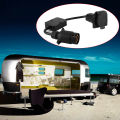 Trailer light converter trailer wire trailer adapter cord trailer Connector Light Cable Converter Conversion European 7-Pin to American 7 Way. 