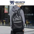 Fashion Men’s Backpack Unisex Portable Laptop Backpack Soft PU Backpack Business Travel Bag Notebook Bag College Commuting Backpack Leisure School Bag For Travel Study Business. 