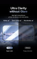 Baseus Diamond Series for iPhone 15 Plus Full-Coverage Privacy Protection Tempered Glass Screen Protector, Clear (Pack of 1, with cleaning kit and EasyStick installation tool). 