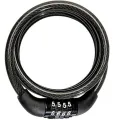 4 Digit Combination Bicycle Bike Cable Lock Number Lock Cycling Password Code Key Steel Wire Locks Black Multipurpose Bike Bicycle Locks Bike Lock. 