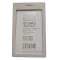 Plastic ID Card Holders: Small Box Type, Ideal for 54mm x 90mm Cards. 