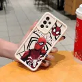 Tubes For Xiaomi Redmi 11T + Pro 4G Note 12 Turbo 5G Spider-Man Phone Soft Head Panel Square Screen Silicone Fully Wrapped Shockproof Rubber Case Camera. 