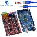 Tzt Mega 2560 R3 Mega2560 Rev3 Ramps 1.4 Controller For Arduino 3d Printer Arduino Kit Reprap Mendelprusa. 