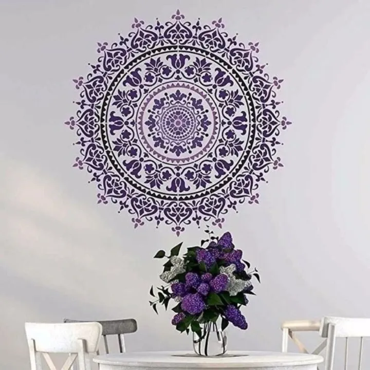 Durable%20Plastic%20Reusable%20Walls%20Art%20Scrapbooks%20Floor%20Painting%20Spraying%20For%20Floor%20Decoration%20Crafts%20Embossed%20Paper%20Card%20Drawing%20Board%20Wall%20Painting%20Template%20Wallpaper%20Mould%20-%20Image%204