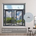 Indoor Inset Screen Window Mesh Anti Mosquito Net Window Screen Mesh self-adhesive invisible screen window. 