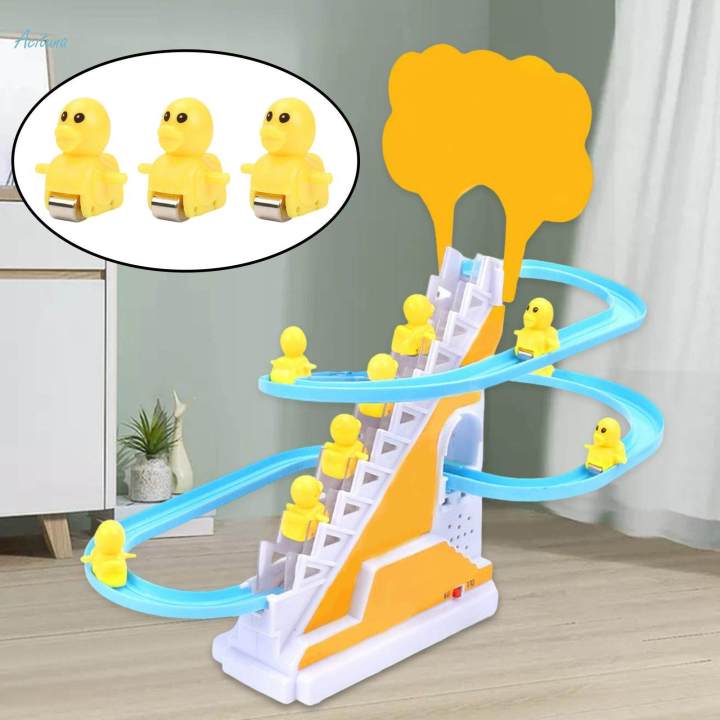 3x%203Pcs%20Roller%20Coaster%20Toy%20Accessories%20Slide%20Stairs%20Toy%20Spare%20Part%20Game%20Parts%20for%20Kids%20,%20Duck%20-%20Image%202