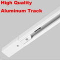 Led Track Bar/Rail 1 meter Black/White. 