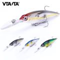 VTAVTA 7.5cm 8.4g Floating Minnow Wobblers Fishing Lure Minow Artificial Pike Fishing Tackle Crankbait Swimbait. 