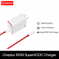 Oneplus 100W Dual Port SuperVOOC Charger USB A USB C Type Fast Charger 45W Ourput 10A Type C Cable For Oneplus 11 10 Pro Ace 2. 
