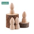1/2/5pc Blank Wooden Dolls Handmade Toys Unpainted Dolls Kid's Printed Baby Souvenirs DIY Crafts. 