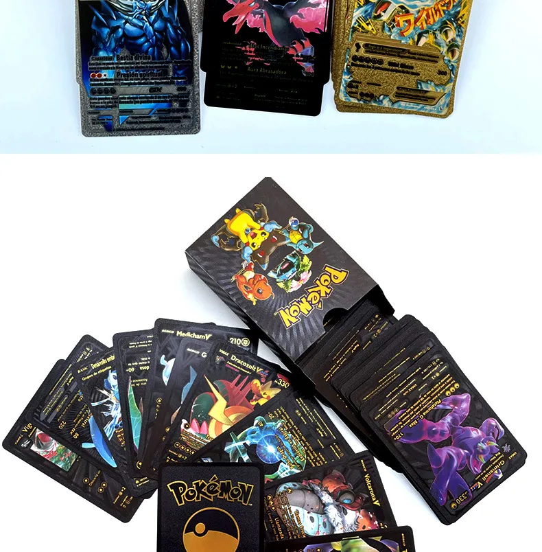 iono pokemon card japanese 110 Pc Gold Foil Pokemon Card from Amazon main image 1