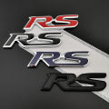 Ineverlefte 3D Metal Car Letters For Honda RS Emblem FIT Jazz Civic HRV JaOriginal de RS Logo Sport Badge Front Grille Trunk Stickers Acceessories. 